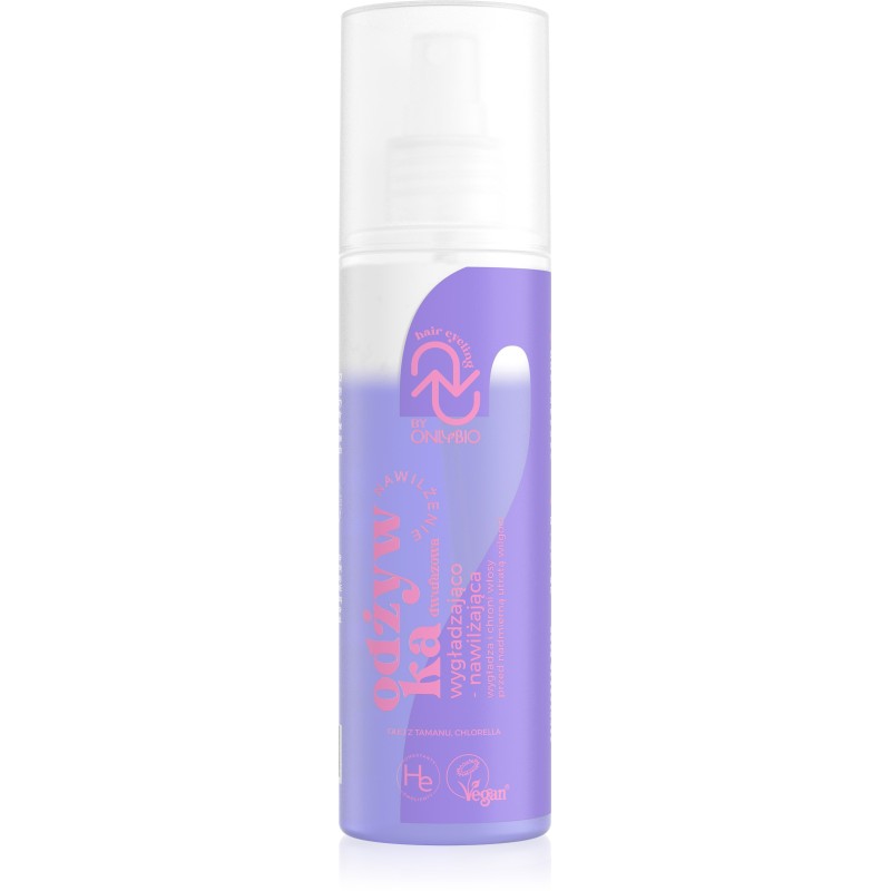 Hair Cycling by ONLYBIO Nawilżenie odżywka dwufazowa wygładzająco-nawilżająca 200ml