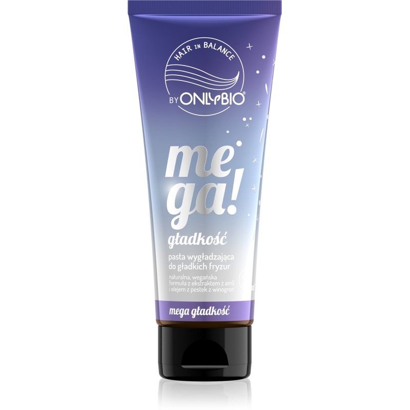 Hair in Balance by ONLYBIO Mega gładkość Pasta wygładzająca do gładkich fryzur 75ml