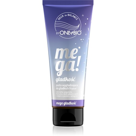 Hair in Balance by ONLYBIO Mega gładkość Pasta wygładzająca do gładkich fryzur 75ml