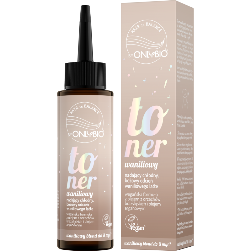 Hair in Balance by ONLYBIO Toner waniliowy 100ml