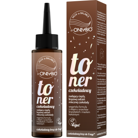 Hair in Balance by ONLYBIO Toner czekoladowy 100ml