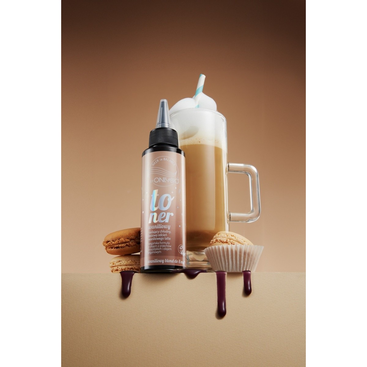 Hair in Balance by ONLYBIO Toner waniliowy 100ml
