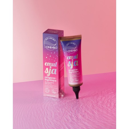 Hair in Balance by ONLYBIO Emulsja odżywczo łagodząca do podrażnionej skóry głowy 125ml