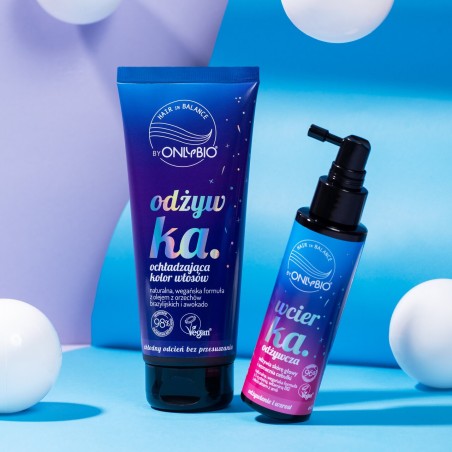 Hair in Balance by ONLYBIO Odżywka ochładzająca kolor włosów 200ml