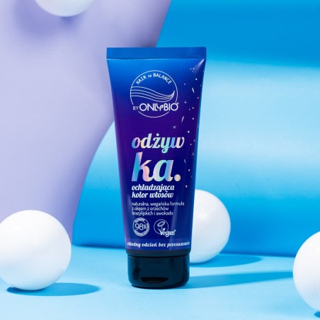 Hair in Balance by ONLYBIO Odżywka ochładzająca kolor włosów 200ml