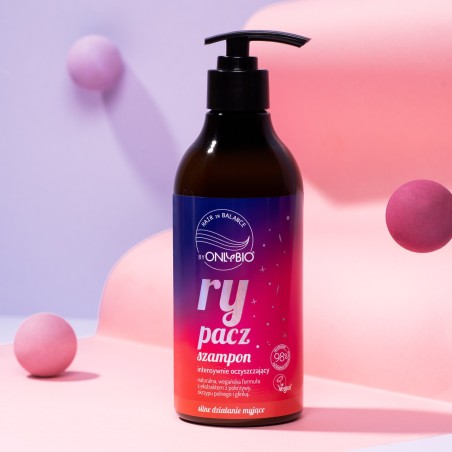 Hair in Balance by ONLYBIO Rypacz Szampon intensywnie oczyszczający 400ml