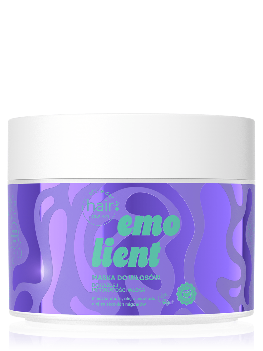 ONLYBIO Hair of the day Maska emolientowa do włosów 280 ml