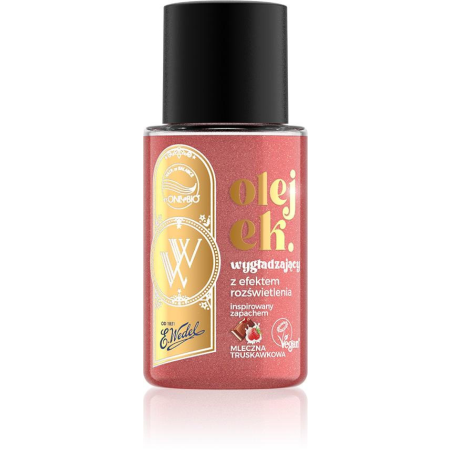 OnlyBio x Wedel Hair in Balance Olejek rozświetlający do włosów Czekolada Mleczna Truskawkowa
