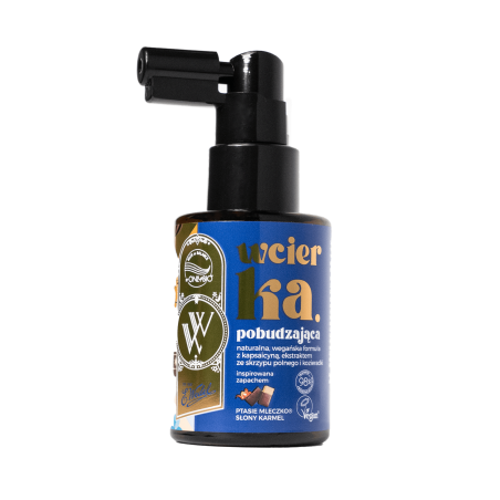 OnlyBio x Wedel Hair in Balance Wcierka pobudzająca Ptasie Mleczko Słony Karmel