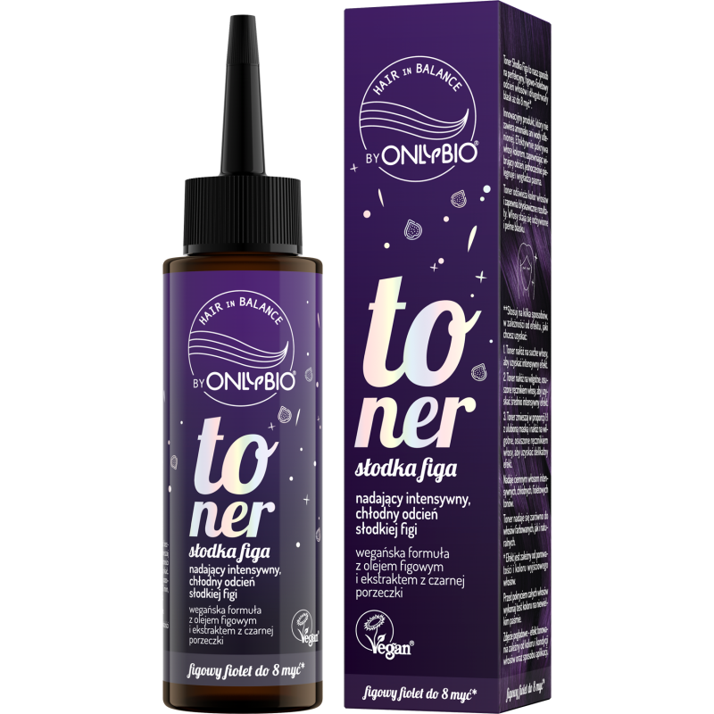 Hair in Balance by ONLYBIO Toner Słodka Figa 100 ml