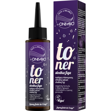 Hair in Balance by ONLYBIO Toner Słodka Figa 100 ml