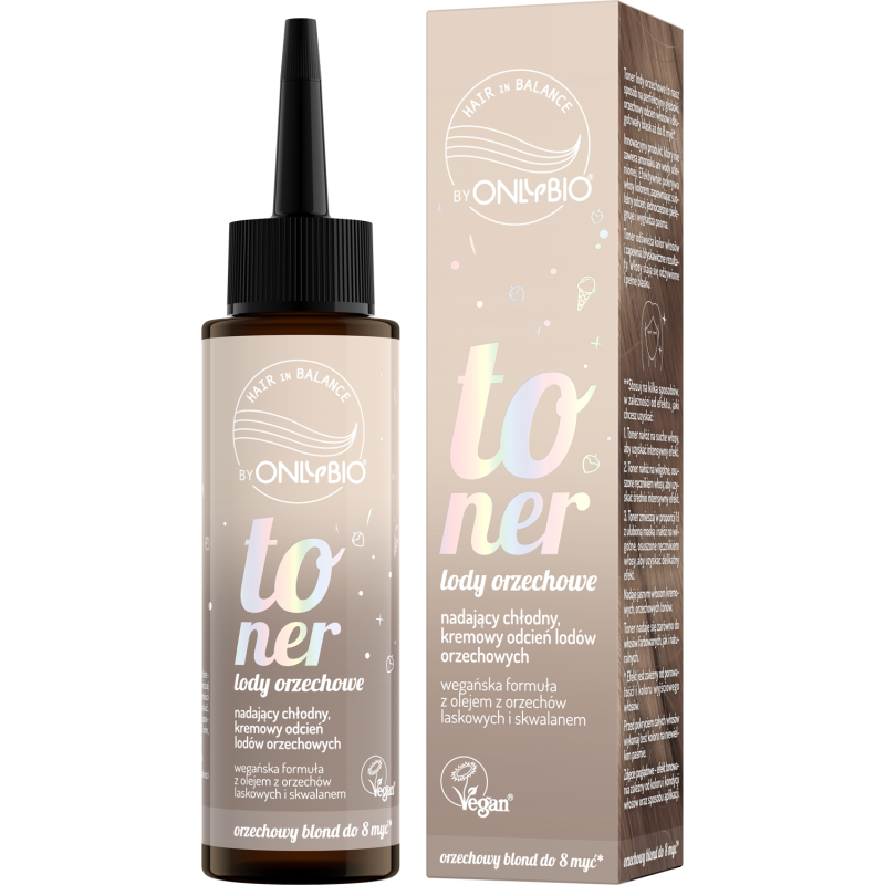 Hair in Balance by ONLYBIO Toner Lody Orzechowe 100 ml