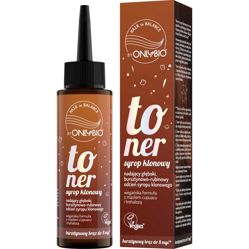 Hair in Balance by ONLYBIO Toner Syrop Klonowy 100 ml