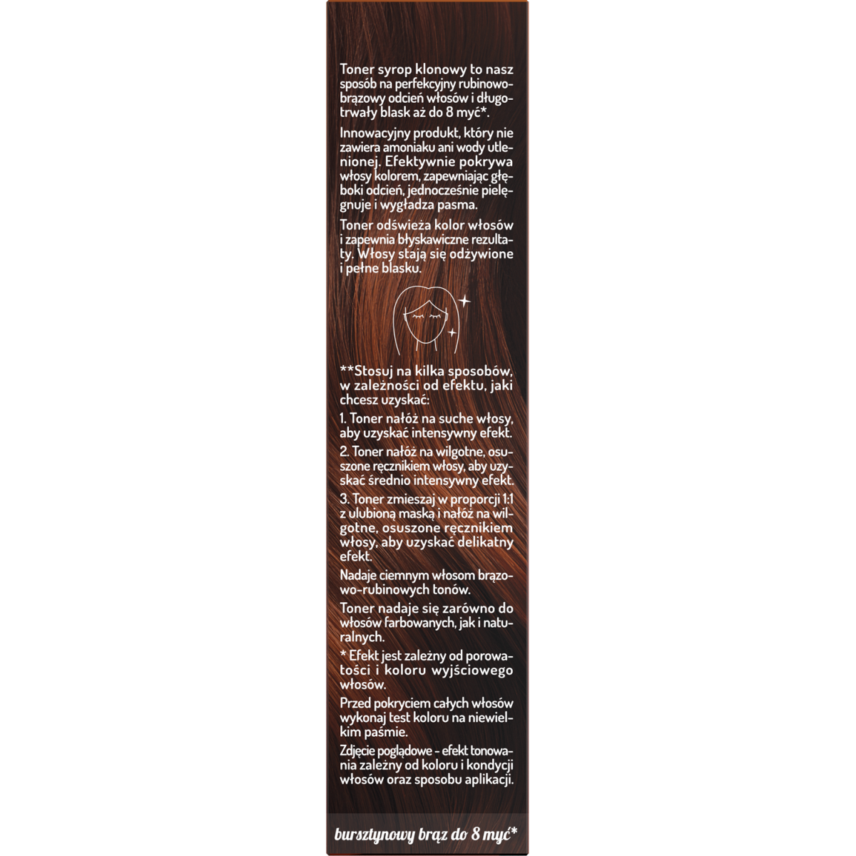 Hair in Balance by ONLYBIO Toner Syrop Klonowy 100 ml