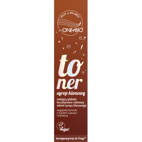 Hair in Balance by ONLYBIO Toner Syrop Klonowy 100 ml
