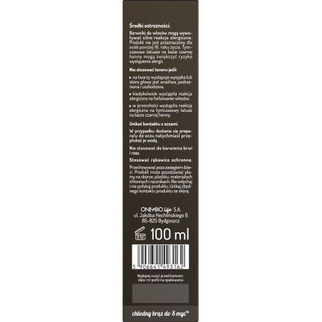 Hair in Balance by ONLYBIO Toner Gorzka Czekolada 100 ml