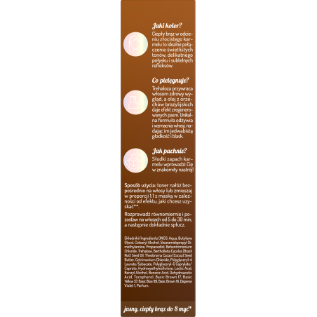 Hair in Balance by ONLYBIO Toner Karmelowy 100 ml