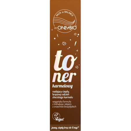 Hair in Balance by ONLYBIO Toner Karmelowy 100 ml