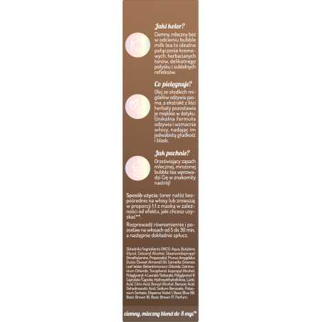 Hair in Balance by ONLYBIO Toner Bubble Milk Tea 100 ml