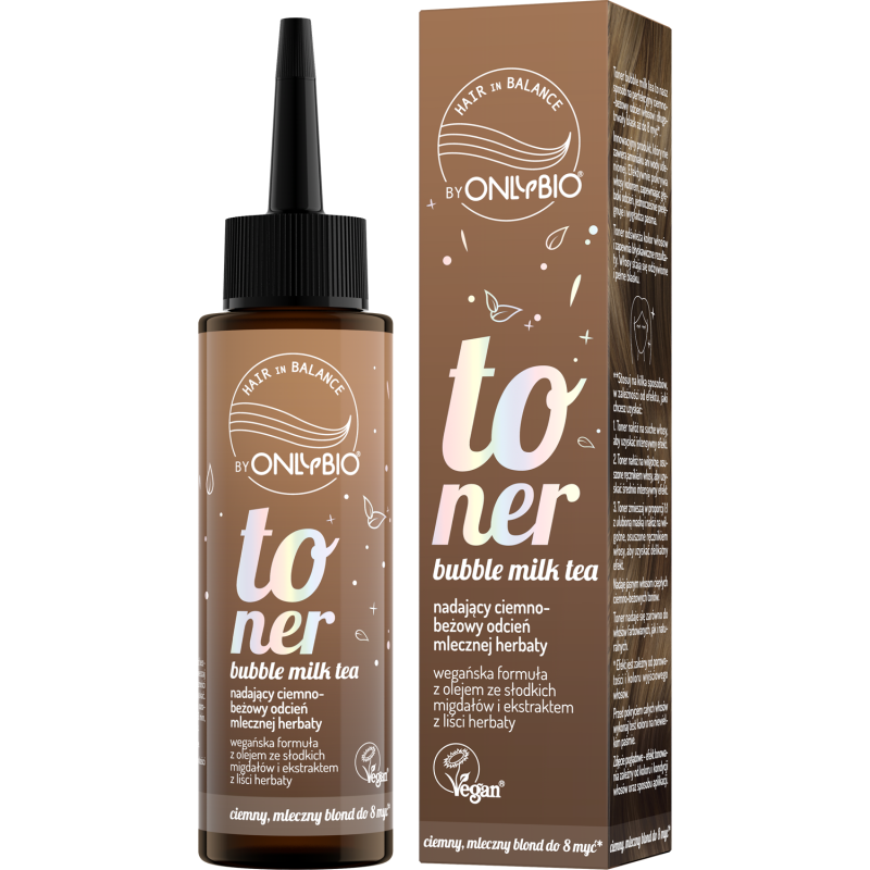 Hair in Balance by ONLYBIO Toner Bubble Milk Tea 100 ml