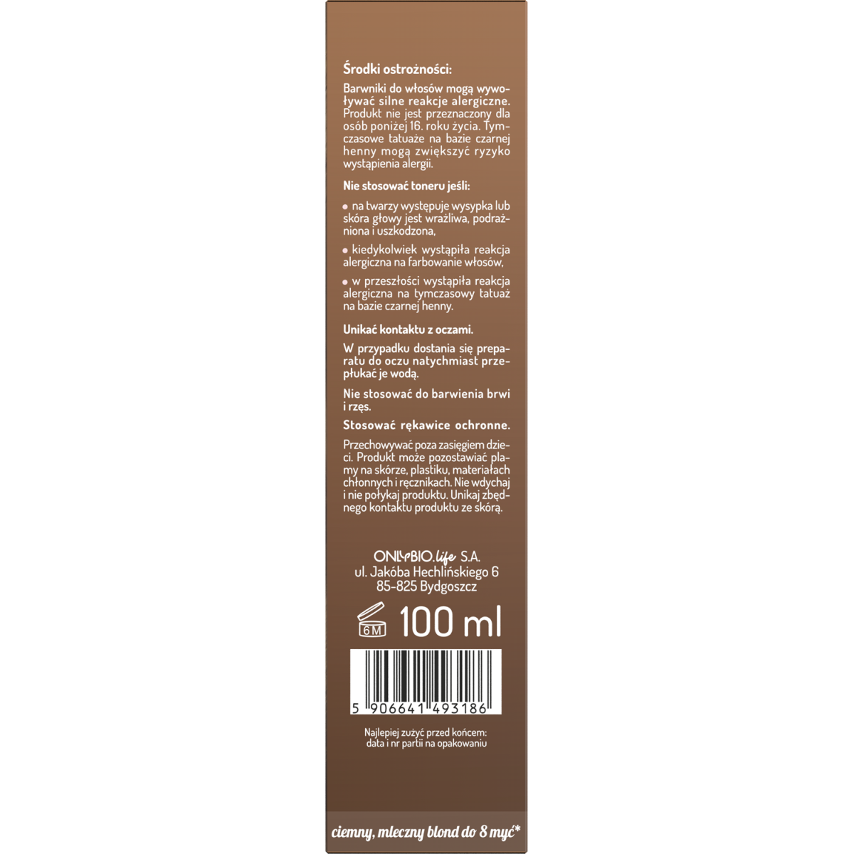 Hair in Balance by ONLYBIO Toner Bubble Milk Tea 100 ml