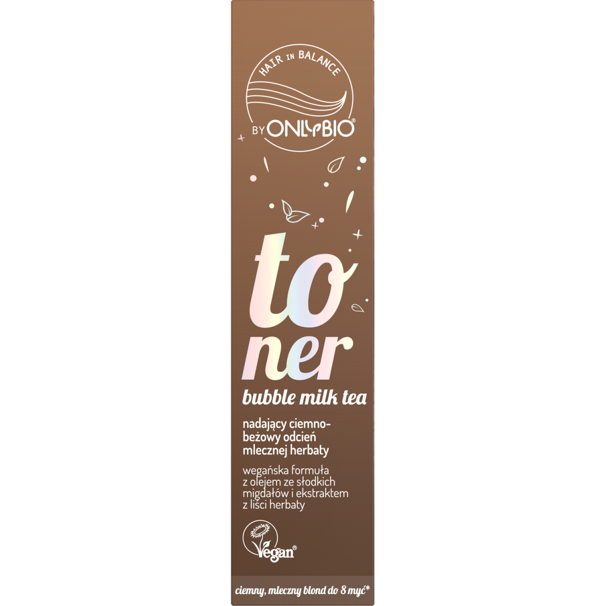Hair in Balance by ONLYBIO Toner Bubble Milk Tea 100 ml