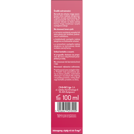 Hair in Balance by ONLYBIO Toner Arbuzowy 100 ml
