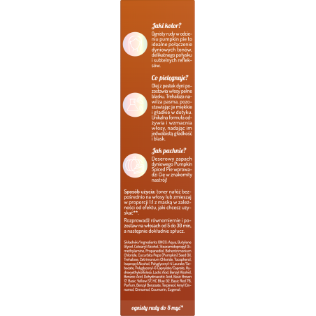 Hair in Balance by ONLYBIO Toner Pumpkin Pie 100 ml