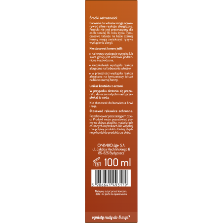 Hair in Balance by ONLYBIO Toner Pumpkin Pie 100 ml