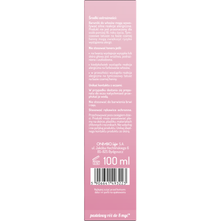 Hair in Balance by ONLYBIO Toner Truskawkowy Milkshake 100 ml