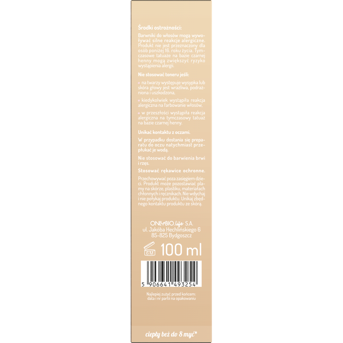 Hair in Balance by ONLYBIO Toner Churros 100 ml