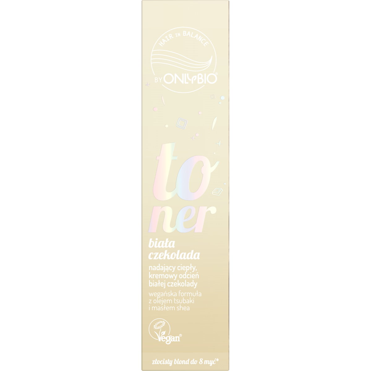 Hair in Balance by ONLYBIO Toner Biała Czekolada 100 ml