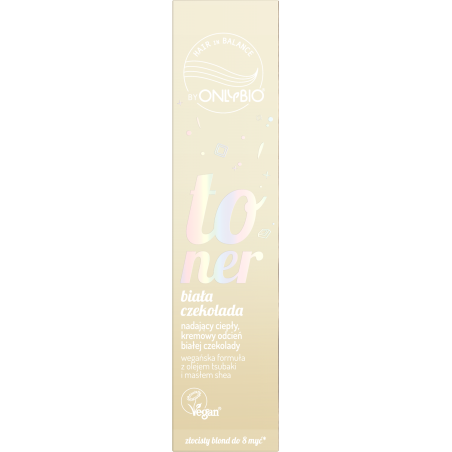 Hair in Balance by ONLYBIO Toner Biała Czekolada 100 ml