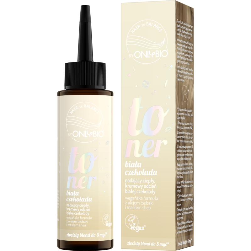 Hair in Balance by ONLYBIO Toner Biała Czekolada 100 ml