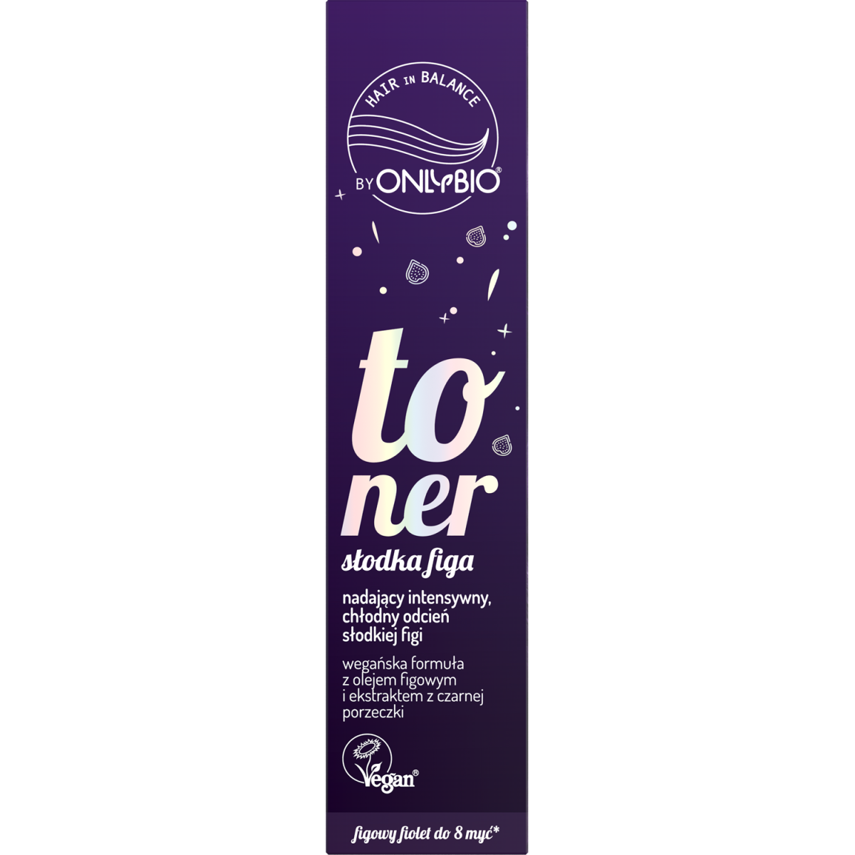 Hair in Balance by ONLYBIO Toner Słodka Figa 100 ml