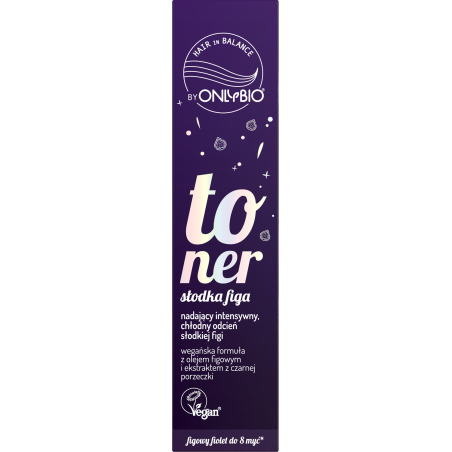 Hair in Balance by ONLYBIO Toner Słodka Figa 100 ml