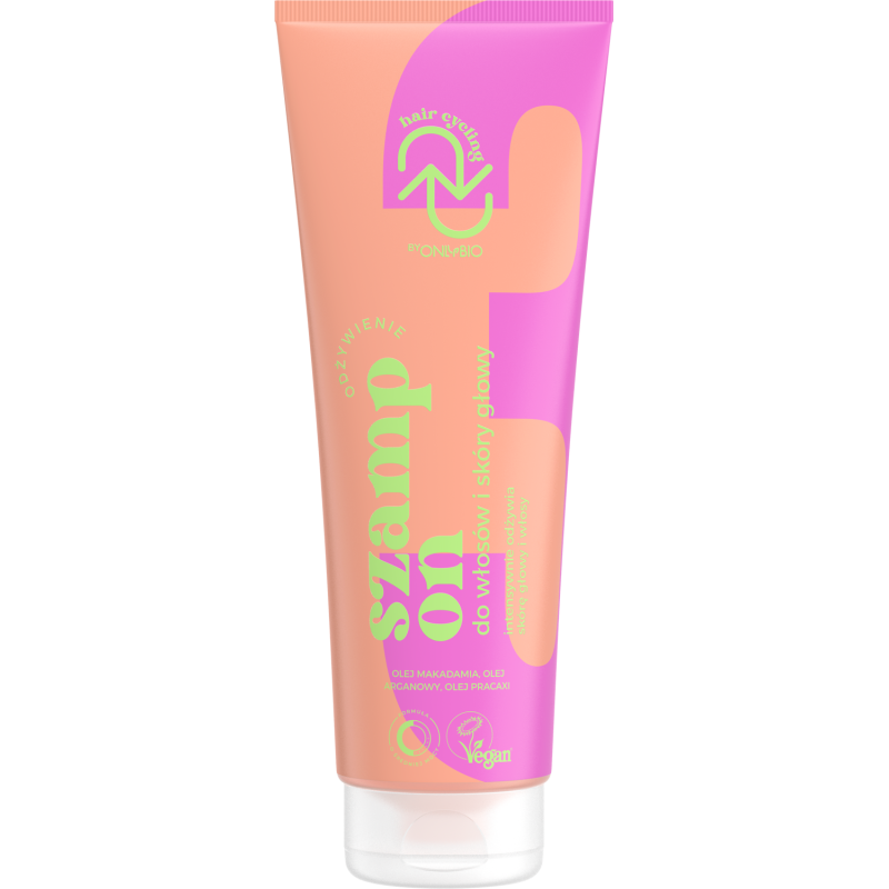Hair Cycling by ONLYBIO Odżywienie szampon do włosów i skóry głowy 250ml