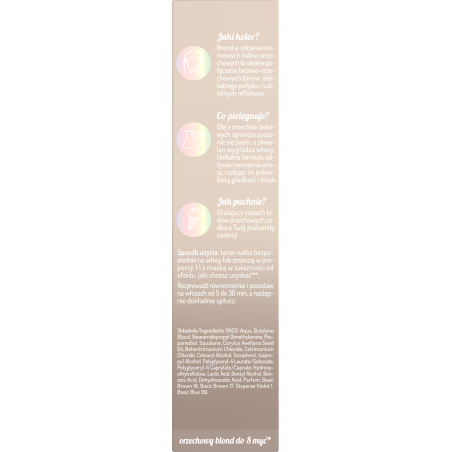 Hair in Balance by ONLYBIO Toner Lody Orzechowe 100 ml