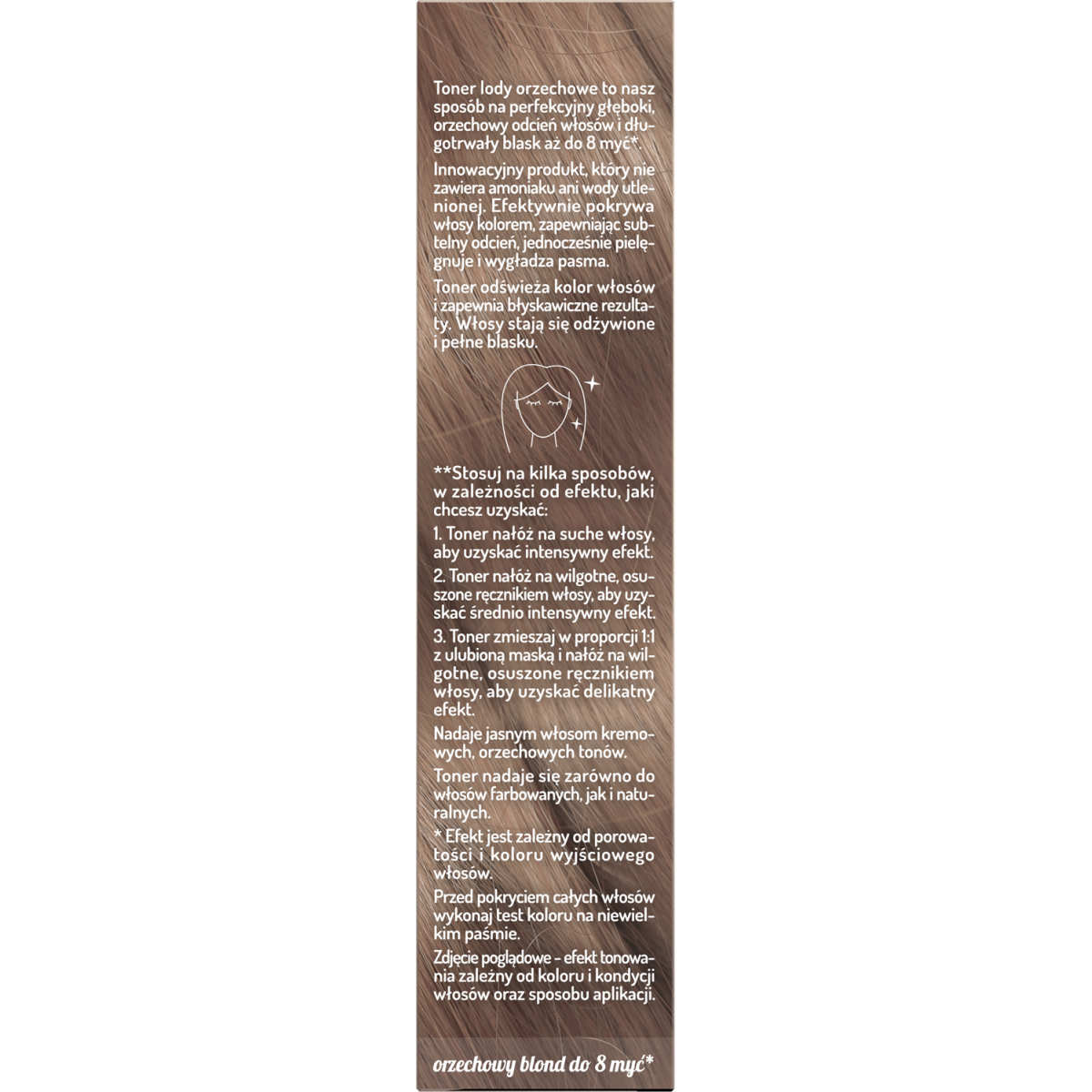Hair in Balance by ONLYBIO Toner Lody Orzechowe 100 ml