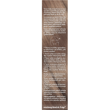 Hair in Balance by ONLYBIO Toner Lody Orzechowe 100 ml