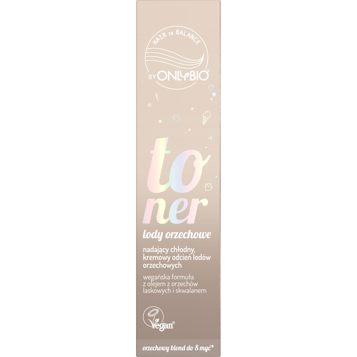 Hair in Balance by ONLYBIO Toner Lody Orzechowe 100 ml