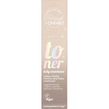 Hair in Balance by ONLYBIO Toner Lody Orzechowe 100 ml
