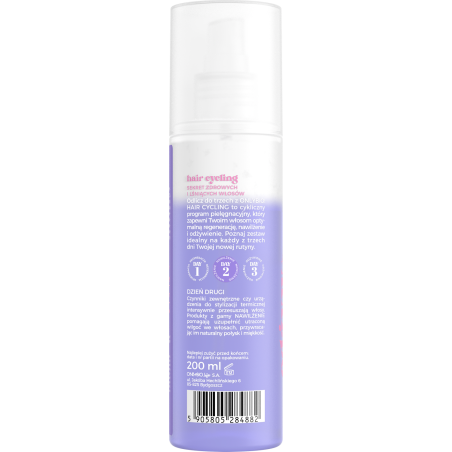 Hair Cycling by ONLYBIO Nawilżenie odżywka dwufazowa wygładzająco-nawilżająca 200ml