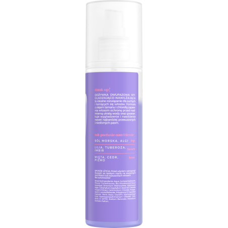 Hair Cycling by ONLYBIO Nawilżenie odżywka dwufazowa wygładzająco-nawilżająca 200ml
