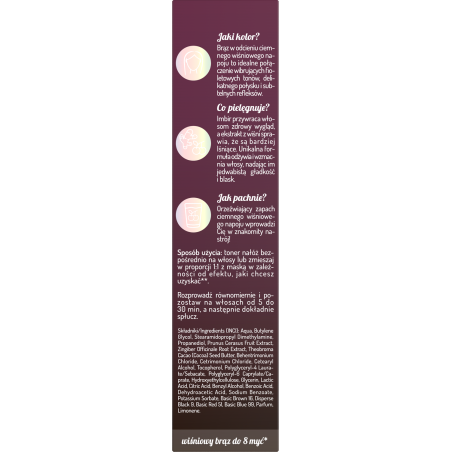 Hair in Balance by ONLYBIO Toner cherry-cola 100ml