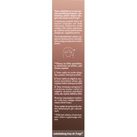 Hair in Balance by ONLYBIO Toner czekoladowy 100ml