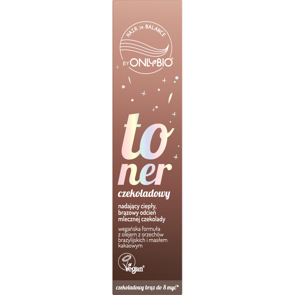 Hair in Balance by ONLYBIO Toner czekoladowy 100ml