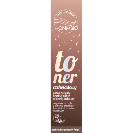Hair in Balance by ONLYBIO Toner czekoladowy 100ml