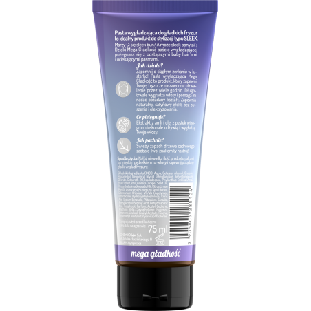 Hair in Balance by ONLYBIO Mega gładkość Pasta wygładzająca do gładkich fryzur 75ml