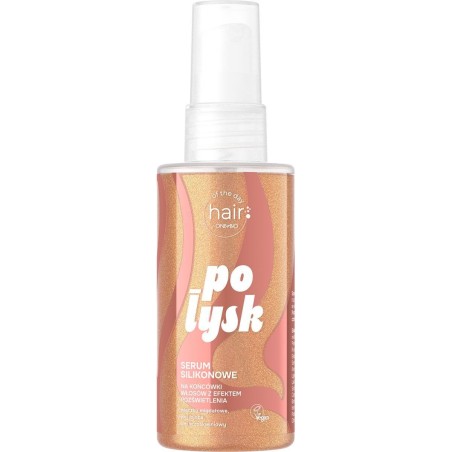 ONLYBIO Hair of the day Połysk Serum silikonowe do włosów z drobinkami 70 ml